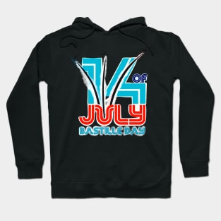 14 of July Bastille Day Hoodie